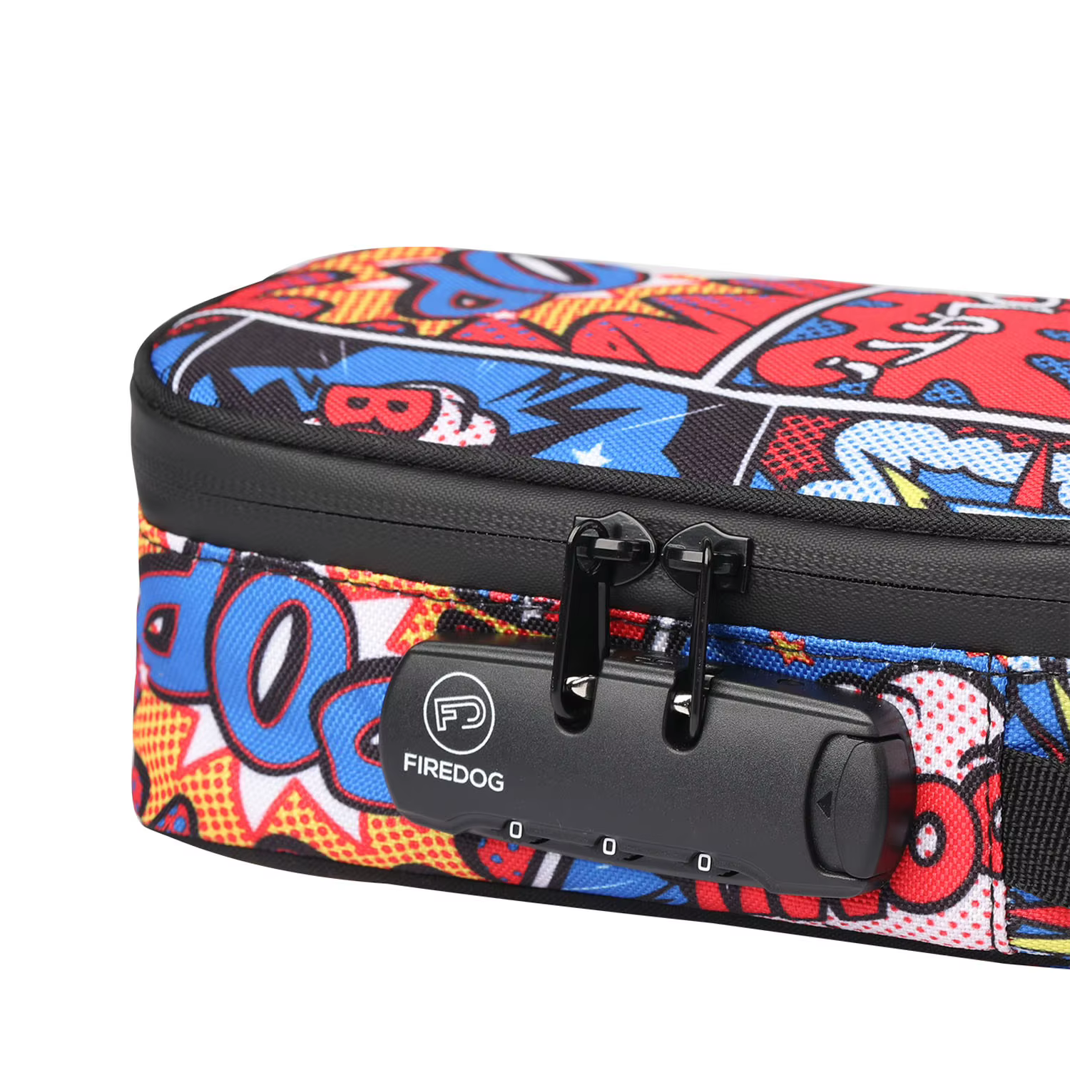 Sac anti-odeur FIREDOG avec étui de rangement d'odeur à serrure à combinaison
