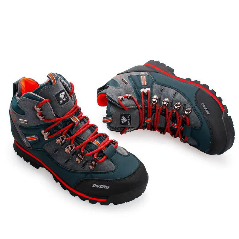 Chaussures de randonnée imperméables en cuir pour hommes, chaussures d'escalade et de pêche, nouvell