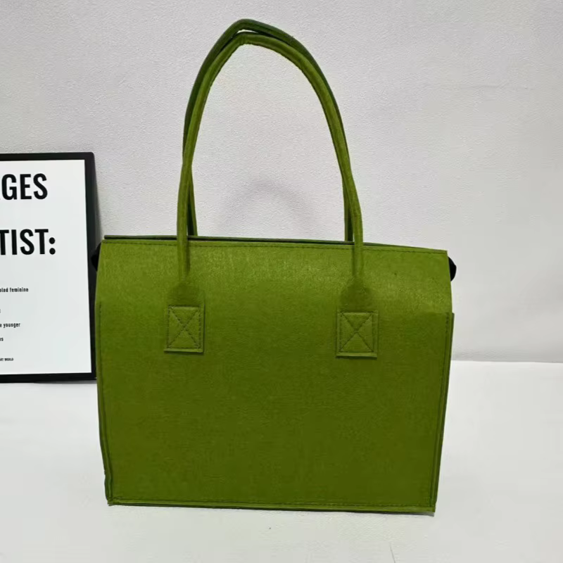 Sac en feutre, petit sac fourre-tout, sac de voyage, sac de shopping, sac en feutre souvenir - Porte