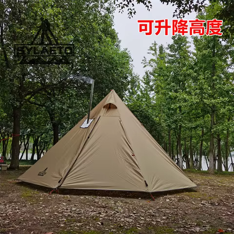 Tente de poêle MCETO-TX400Ultra, hauteur réglable, tente chaude, Camping, équipement de voyage de ch