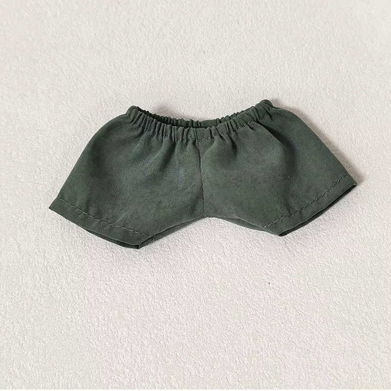 Pour 17 cm labubu accessoires Labubu sac d'école sac à dos avec chemise chaussures poupée accessoire