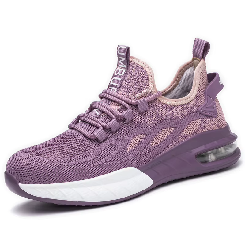 Baskets de travail de Sport anti-crevaison pour femmes, chaussures de sécurité respirantes à bout en