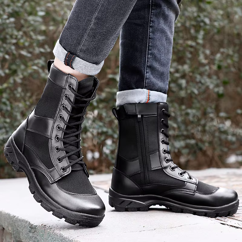 Bottes tactiques de Combat en maille respirante Ultra légères pour hommes et femmes, bottes de rando