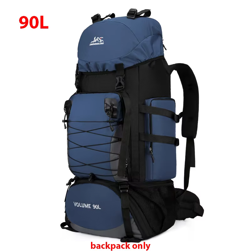 Grand sac de voyage 90L, sac à dos de Camping, randonnée, armée, escalade, alpinisme, sac de Sport, 