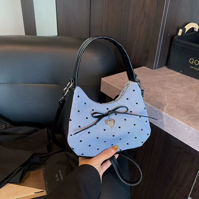 Sac à bandoulière pour femme, nouveau sac d'été avec nœud, sac de banlieue tendance, sac à main à la
