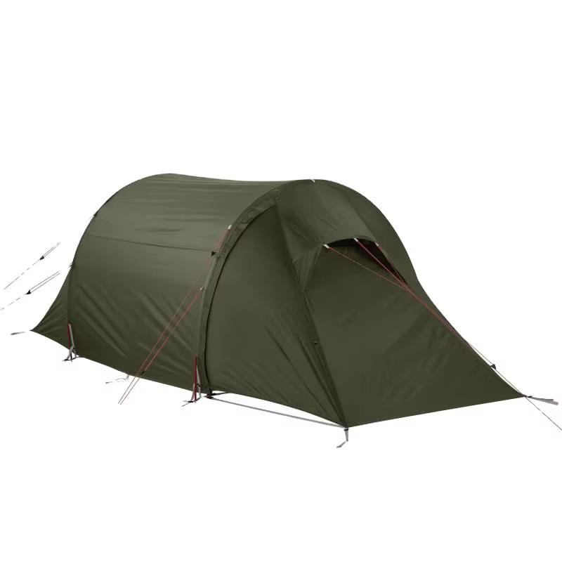 Tente de Camping Tunnel à cadre de petite taille, tente de Camping extérieure étanche pour 2 personn
