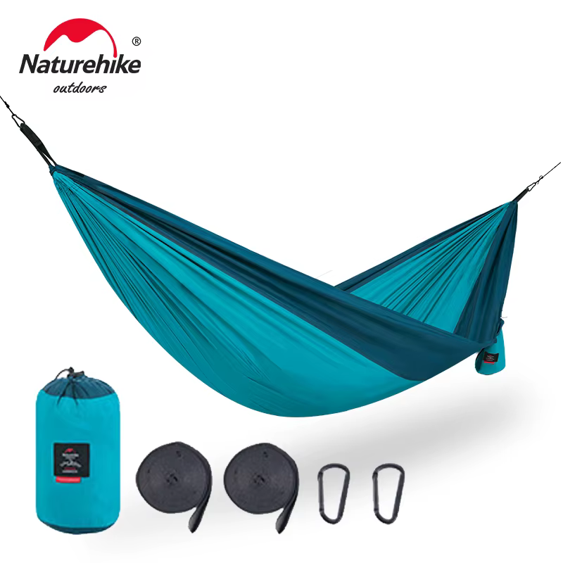 Naturehike – hamac 2 personnes, lit-balançoire ultraléger, résistant aux déchirures, facile à transp