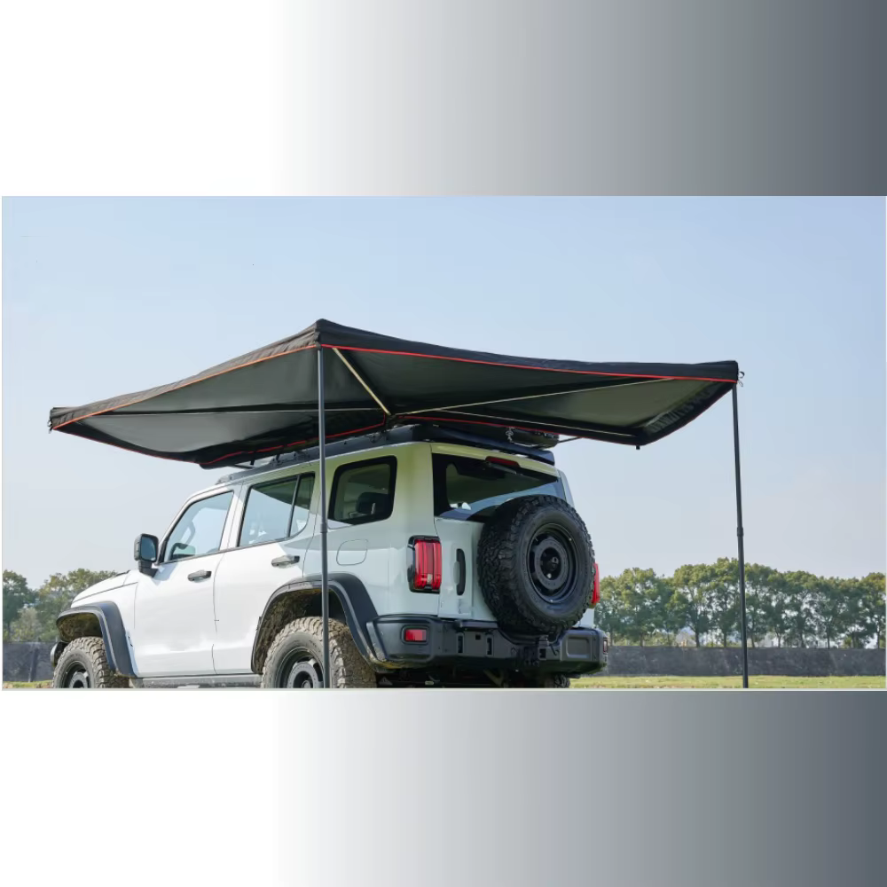 Tente de toit en aluminium pour 4 personnes, tente de Camping à coque dure pour voiture, tente de to