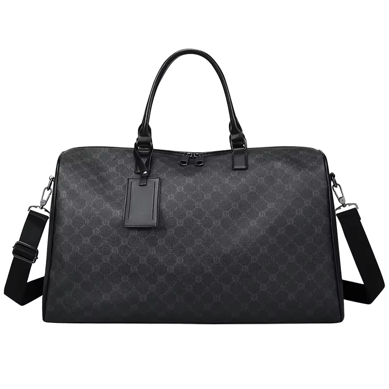 Sac à Main de Luxe en Cuir pour Homme, Bagage de Voyage d'Affaires, Grande Capacité, Court Voyage, I
