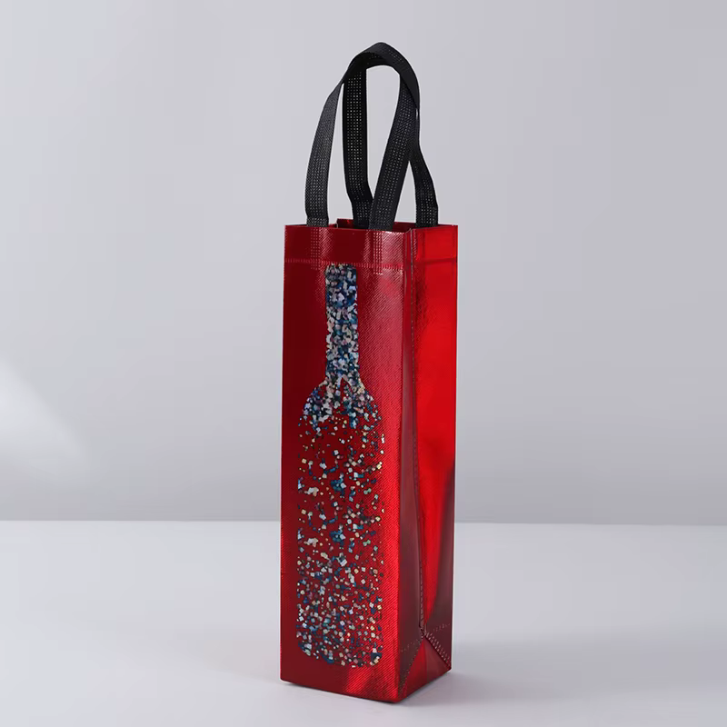 Sac à vin en tissu non tissé, sac de transport pour bouteille de vin, sac isotherme rembourré, cadea