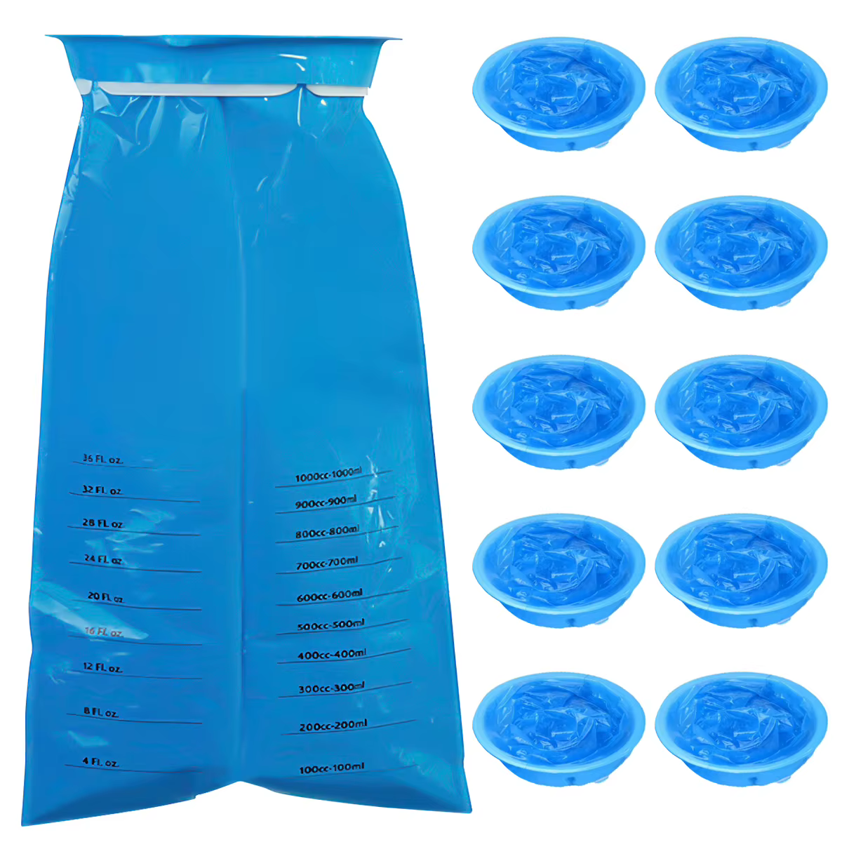10/50 pièces sacs malades 1000ml sacs émesse voiture maladie sac Portable Vomit sacs voyage nausea s