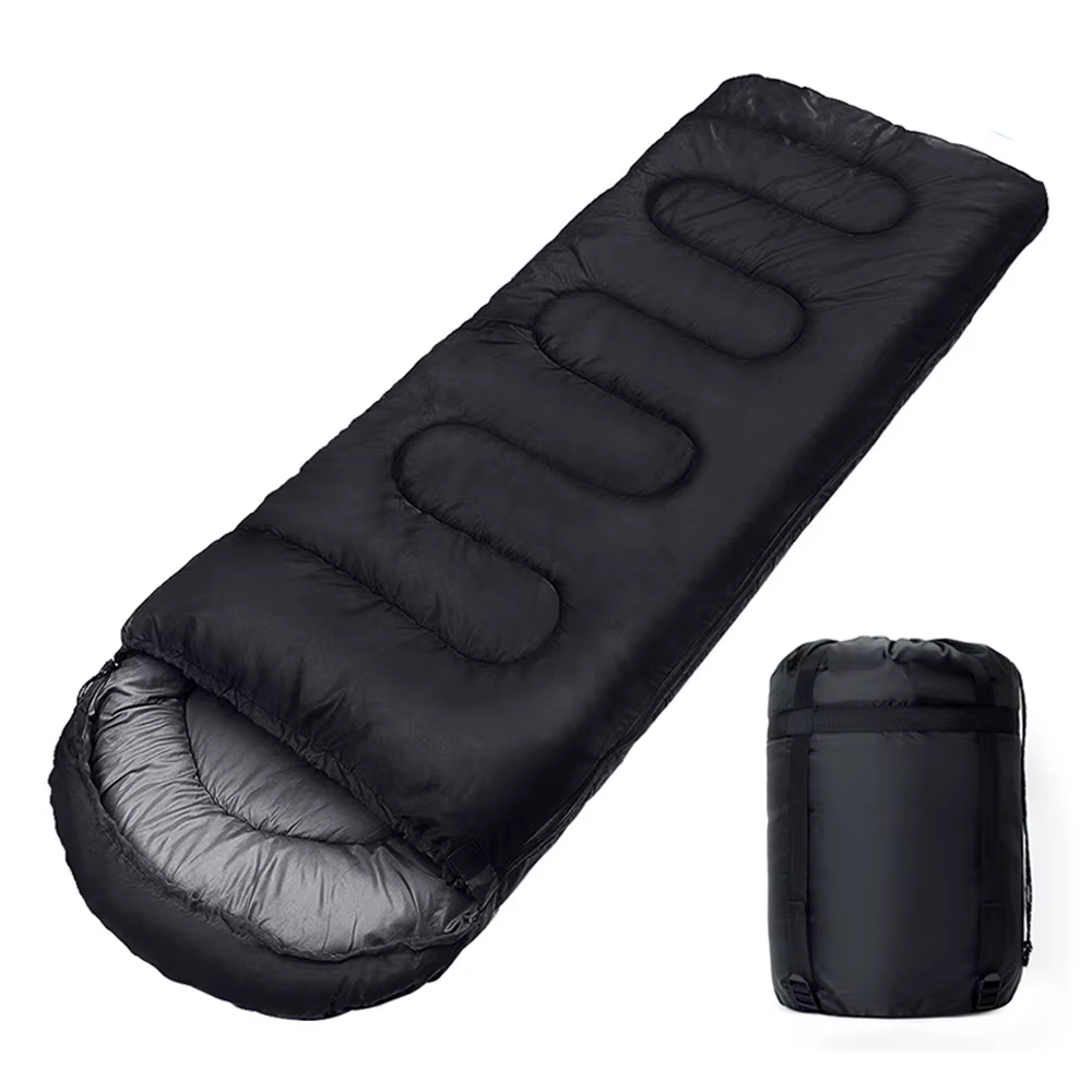 Sac de couchage de Camping léger, enveloppe chaude pour 4 saisons, sac de couchage d'hiver en coton