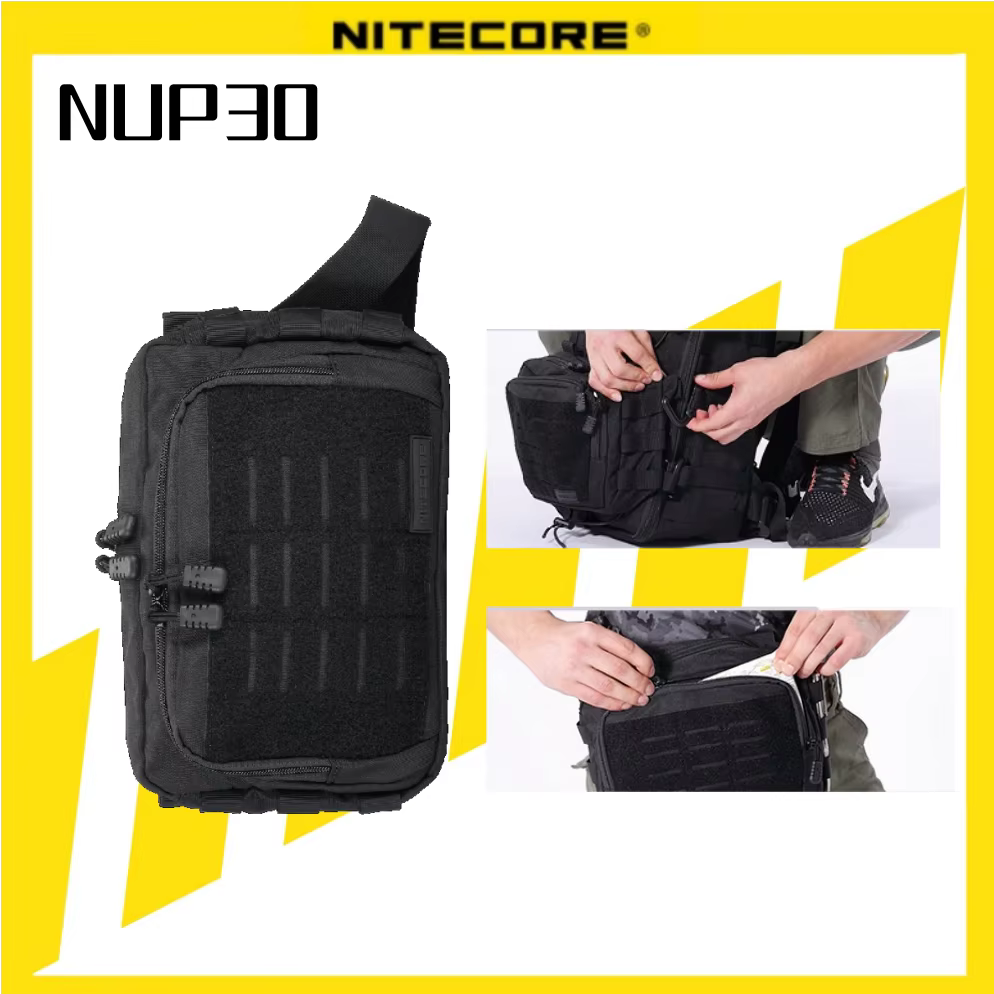 NITECORE NUP30 sac à bandoulière sac à dos multi-usages pochette utilitaire tissu paquet quotidien v