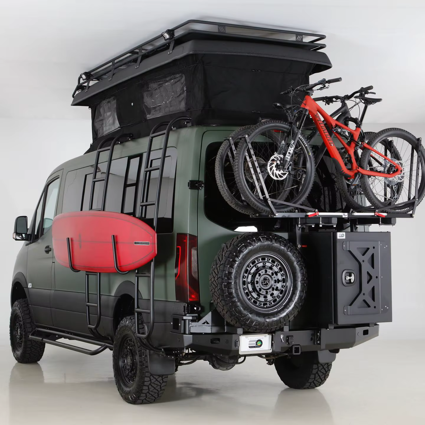 Kit intérieur Sprinter pour tente sur le toit, coque rigide avec Kit de Conversion de Van annexe, pr