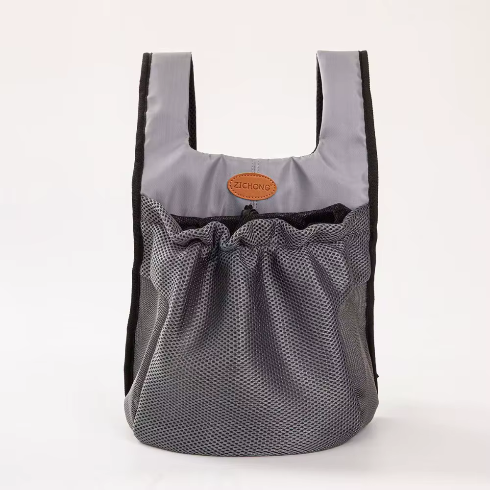 Sac de transport respirant pour animaux de compagnie, sac à dos pliable à double épaule pour chien,