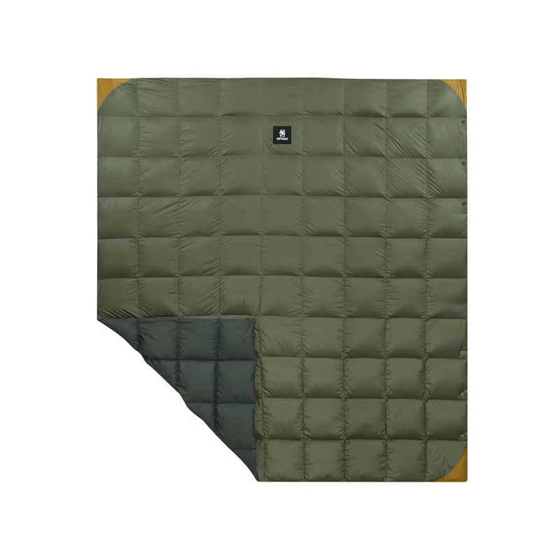 OneTigris – couverture de Camping pour 2 personnes, agrandie et large, couettes de voyage légères en