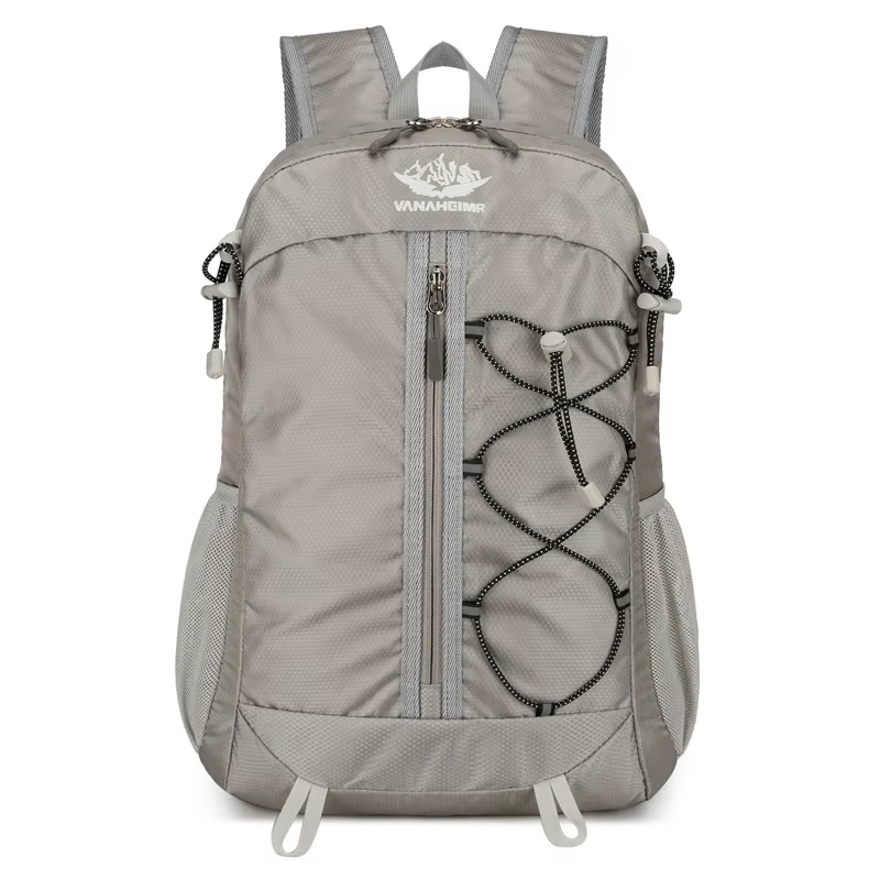 Sac à dos d'extérieur en tissu Oxford, ultraléger, multifonctionnel, décontracté, pliable, grande ca