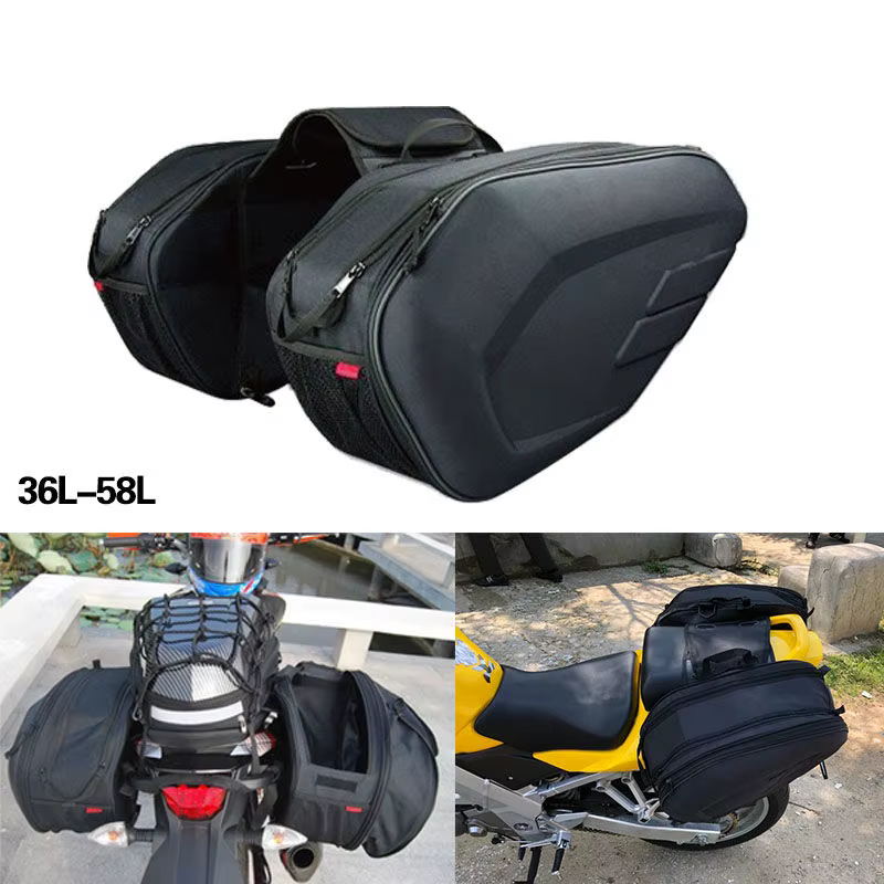 Sacs de voyage universels imperméables pour moto, sacoches de selle pour casque de course, pour BMW,