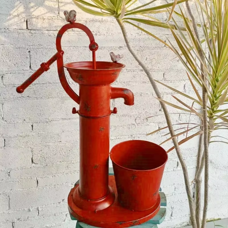 Pots de fleurs d'extérieur du sol au plafond, rétro, support de plantes anciennes, créatif, pression