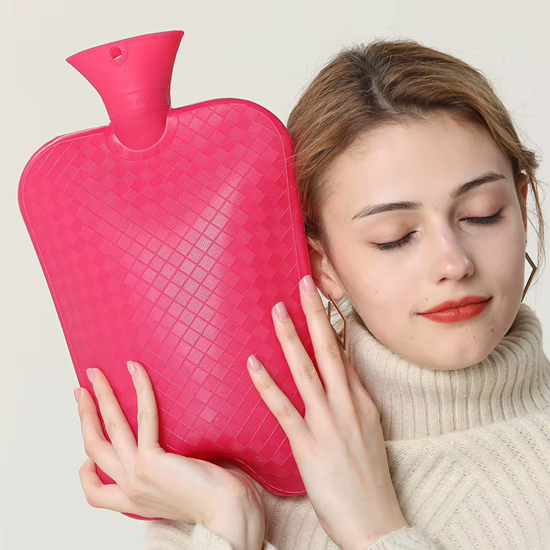 Sac d'eau chaude 3L, bouteille d'eau chaude de grande capacité, chauffage de l'eau par Injection, li