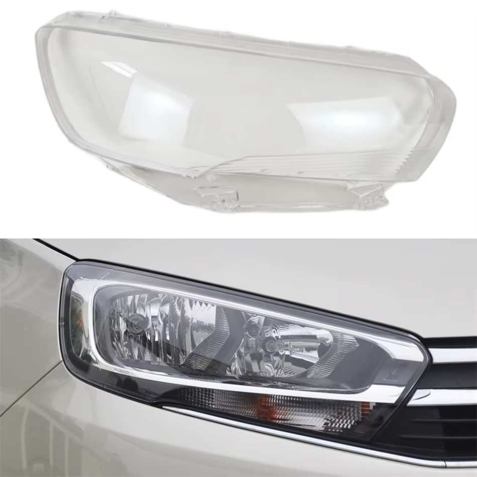 Verre de lampe avant entièrement Transparent en Polycarbonate, haute brillance, pour citroën C4 c-qu