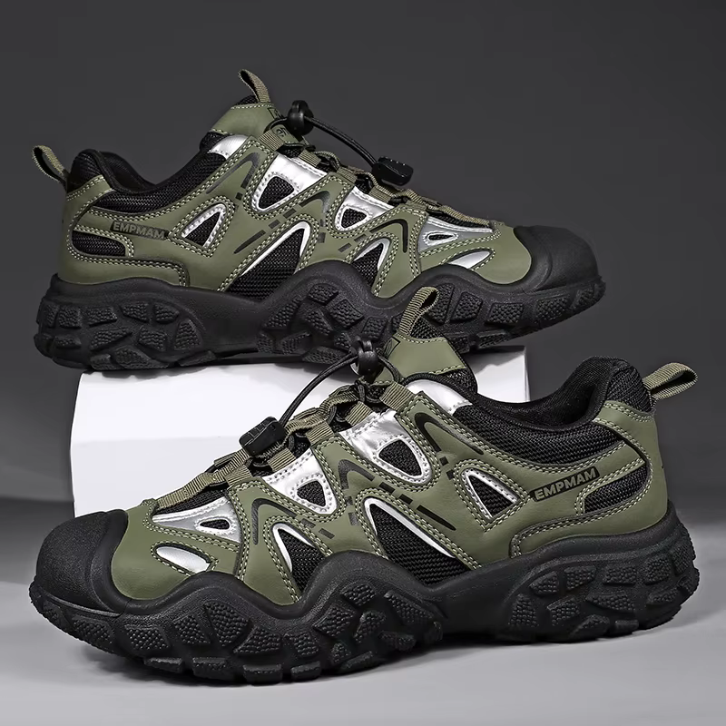 ARFASTEP Chaussures de randonnée pour hommes, baskets respirantes en maille pour l'escalade et le tr