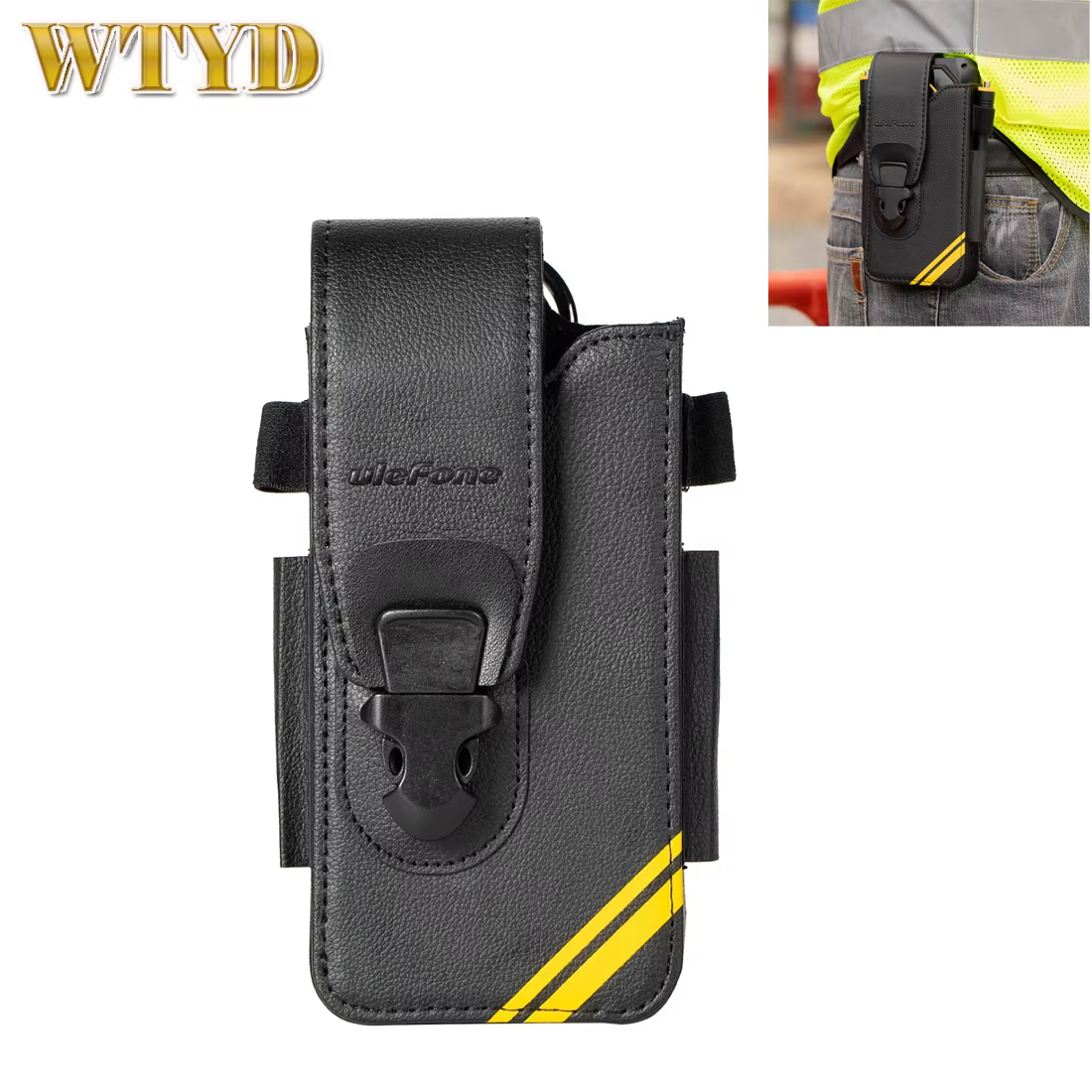 Ulefone Armor Holster pour téléphone, poudres polyvalentes, sac de taille pour Ulefone Armor 26 Ultr