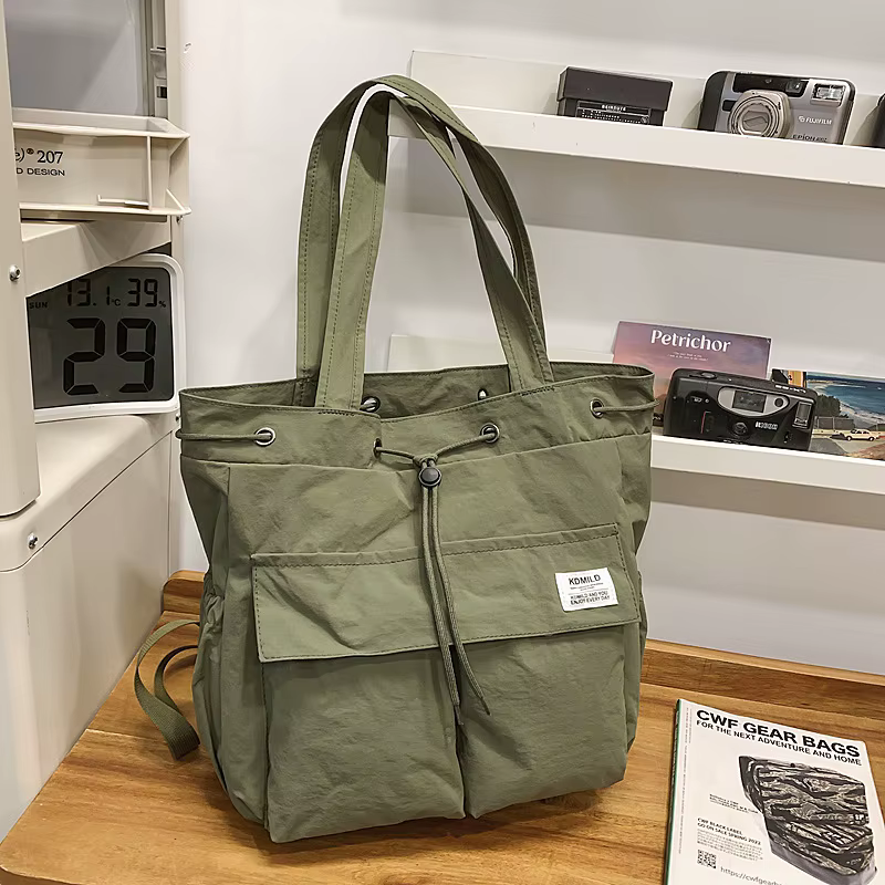 Voyage double usage petit sac à bandoulière double femmes léger à la mode marque collège étudiant cl