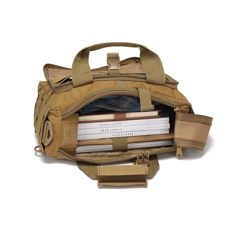 Sac à dos militaire tactique Molle en Nylon, sacoche à bandoulière pour ordinateur portable, porte-d
