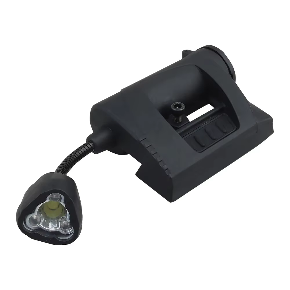 Lumière de casque tactique 3 Modes lampe de poche LED éclairage de nuit extérieur pour la chasse Las