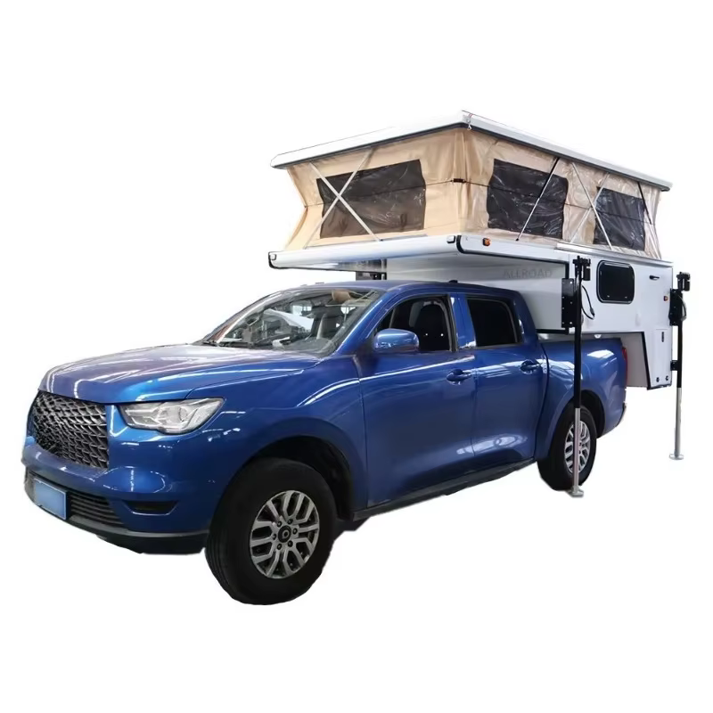 Tente de toit escamotable en aluminium personnalisée pour camions pick-up tout-terrain et remorques