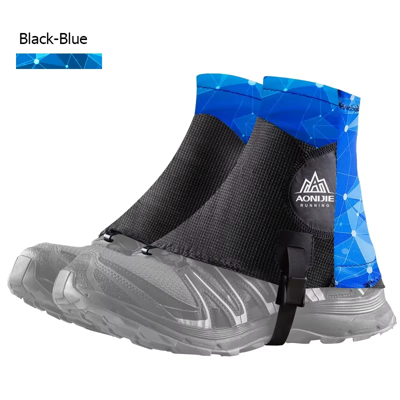 AONIJIE E941 chaussure de protection extérieure anti-sable homme femme guêtres de course hautes pour