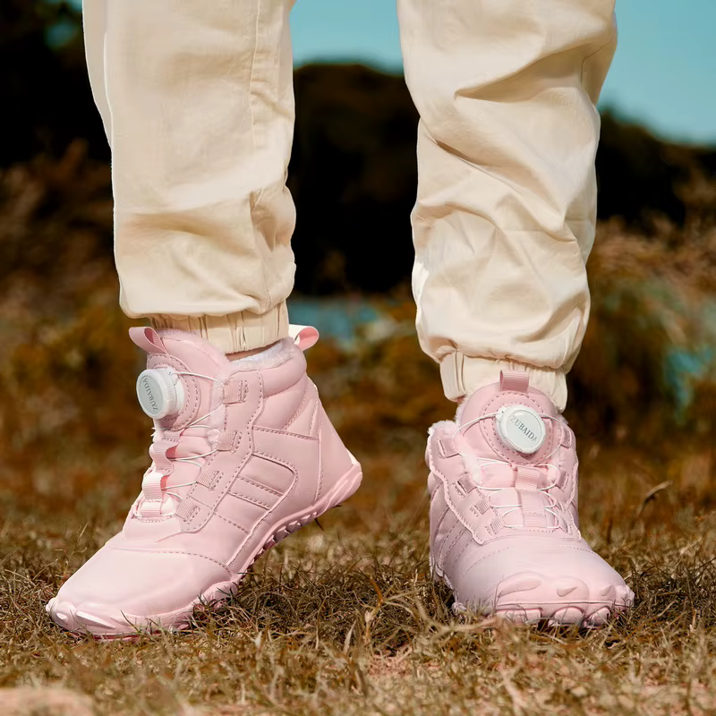 Nouvelles bottes d'hiver Parent-enfant hommes et femmes neige pieds nus en plein air antidérapant fo