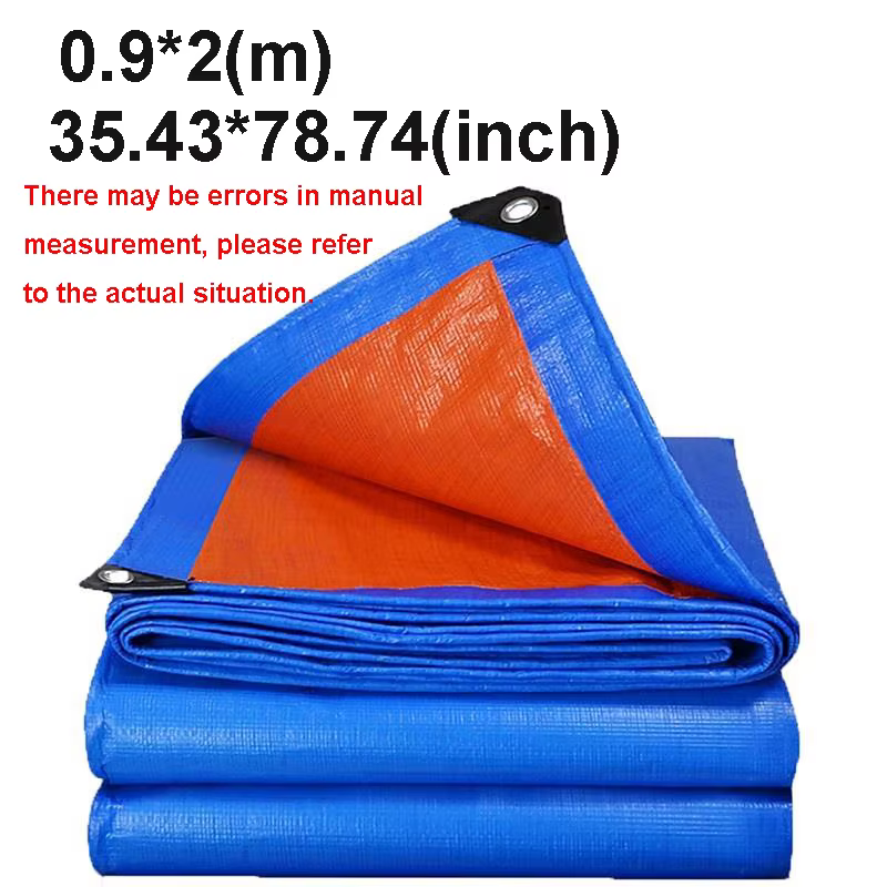 Bâche de protection rectangulaire durable pour terrasse, protection solaire anti-UV, imperméable, po