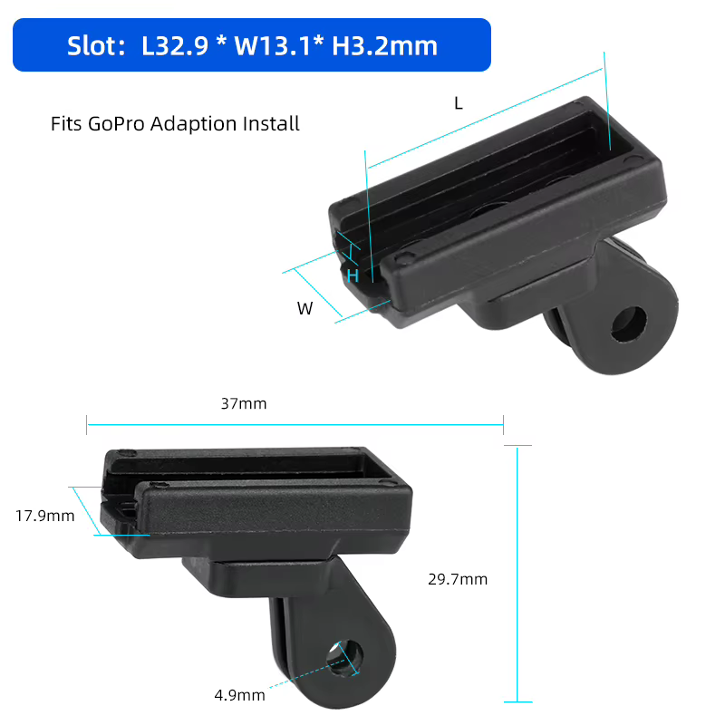 Support de lampe pour phare EOS530/520 pour Rockbros /Blackbird L3, tige de guidon, fourche, adaptat