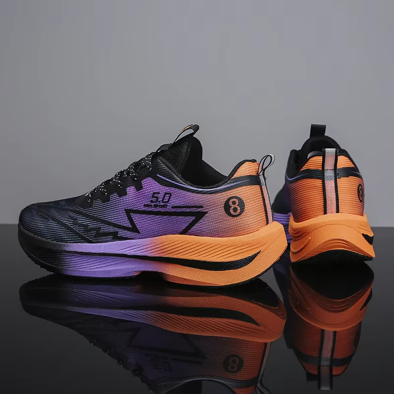 Hommes chaussures de course de sport décontracté Marathon léger femmes confortable athlétique antidé