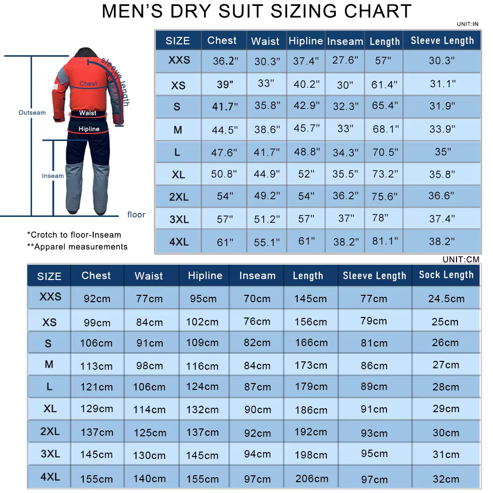 Combinaison étanche respirante à 3 plis pour hommes, combinaison de paddle chaude, imbibée semi-sèch