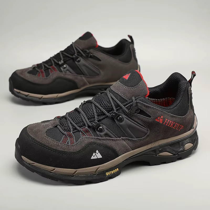 HIKEUP chaussures de randonnée en plein air antidérapantes résistantes à l'usure respirant résistant