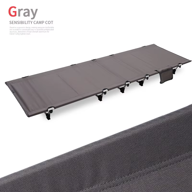 Lit pliant de Camping 185cm, tente de couchage extérieure pour une personne
