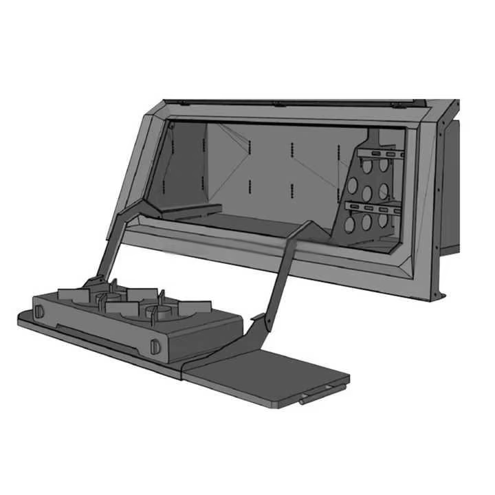 Ute – boîte de cuisine pour accessoires d'auvent, boîte de rangement pour auvent de Camping, boîte à