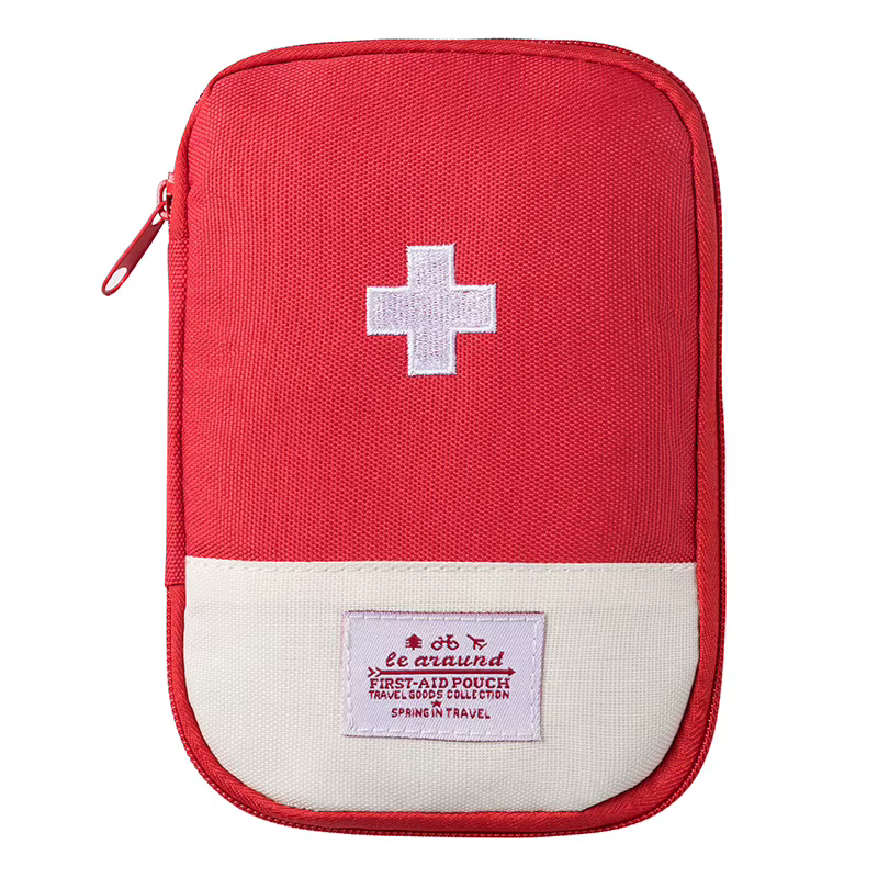 Mini sac à médicaments de voyage-Kit de premiers secours d'urgence Portable pour Camping en plein ai