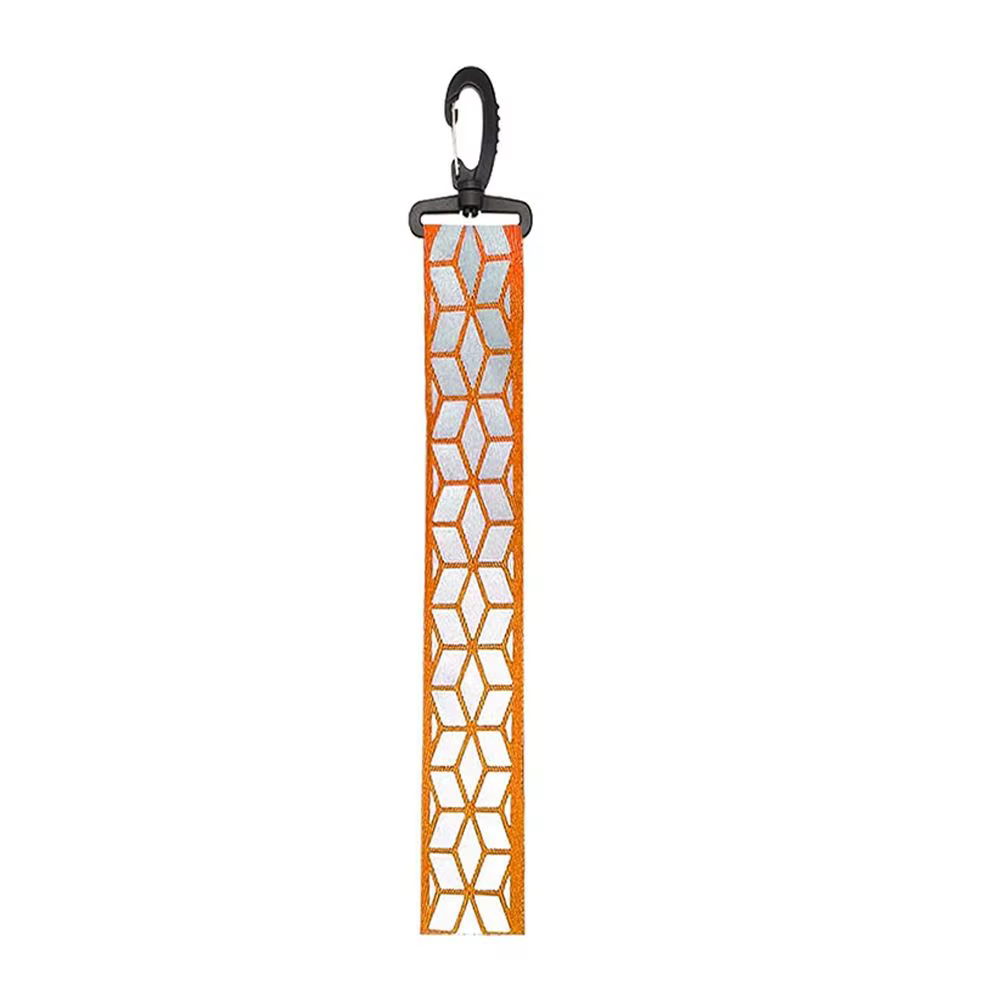 Pendentif réfléchissant de sécurité à effet réfléchissant, léger, couleurs vives, pendentif réfléchi