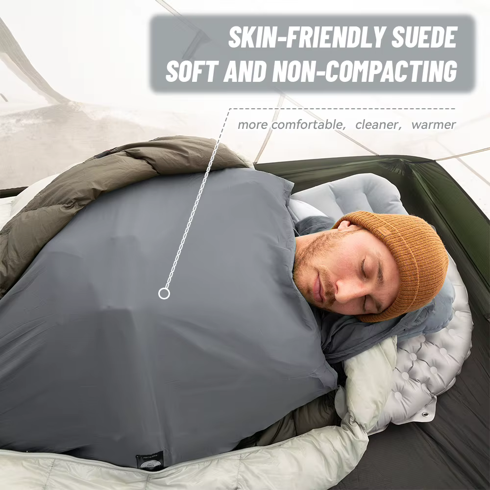 Naturehike Camping sac de couchage doublure unique sac de couchage doublure momie sac de couchage do