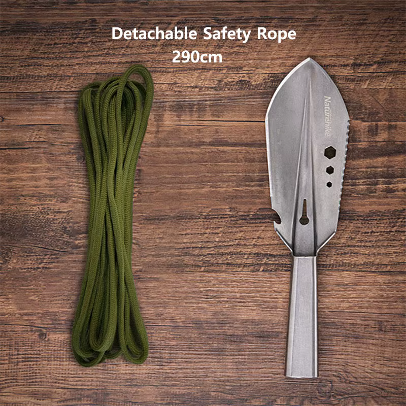 Natureifa-Pelle de camping multifonctionnelle pour l'extérieur, pelle de randonnée, outil d'urgence