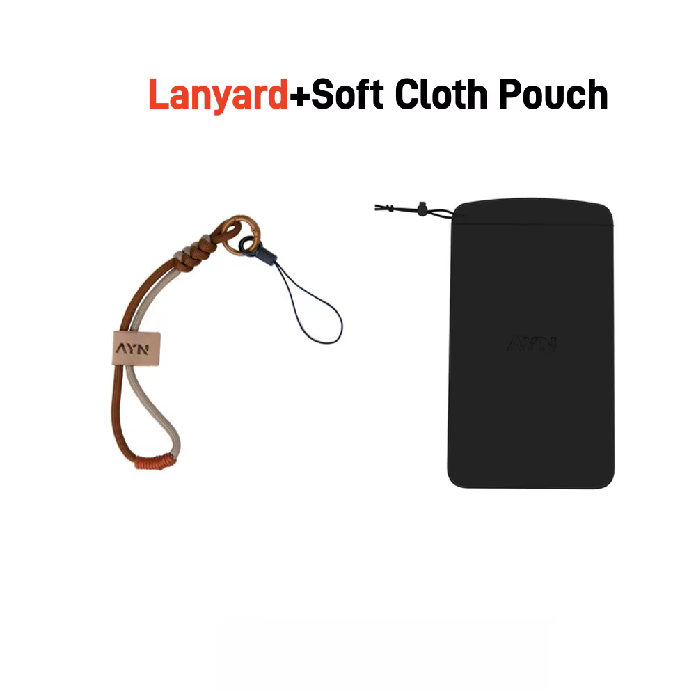 Ensemble d'accessoires pour console de jeu AYN THOR, poignée ergonomique en TPU + étui de transport 