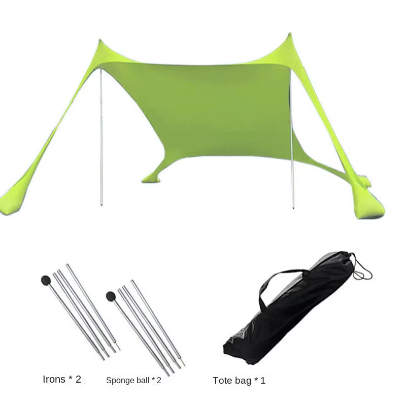 Tente de camping coupe-vent ultralégère, auvent pop-up, pare-soleil de plage en plein air, tentes d'