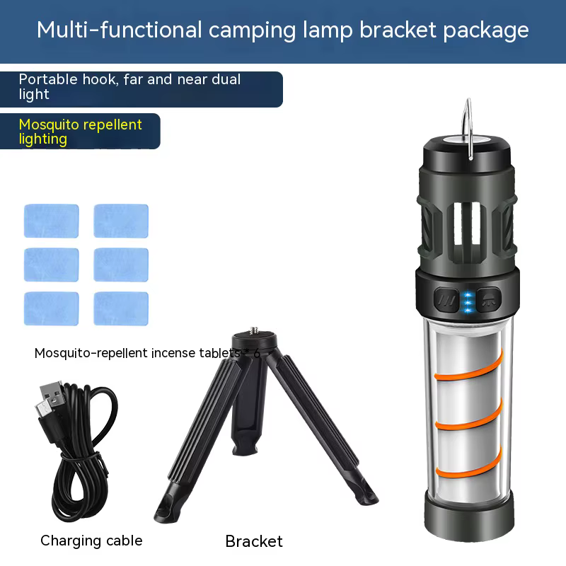 Lampe anti-moustique lanterne Portable tente de Camping anti-moustique lampe de poche d'éclairage de
