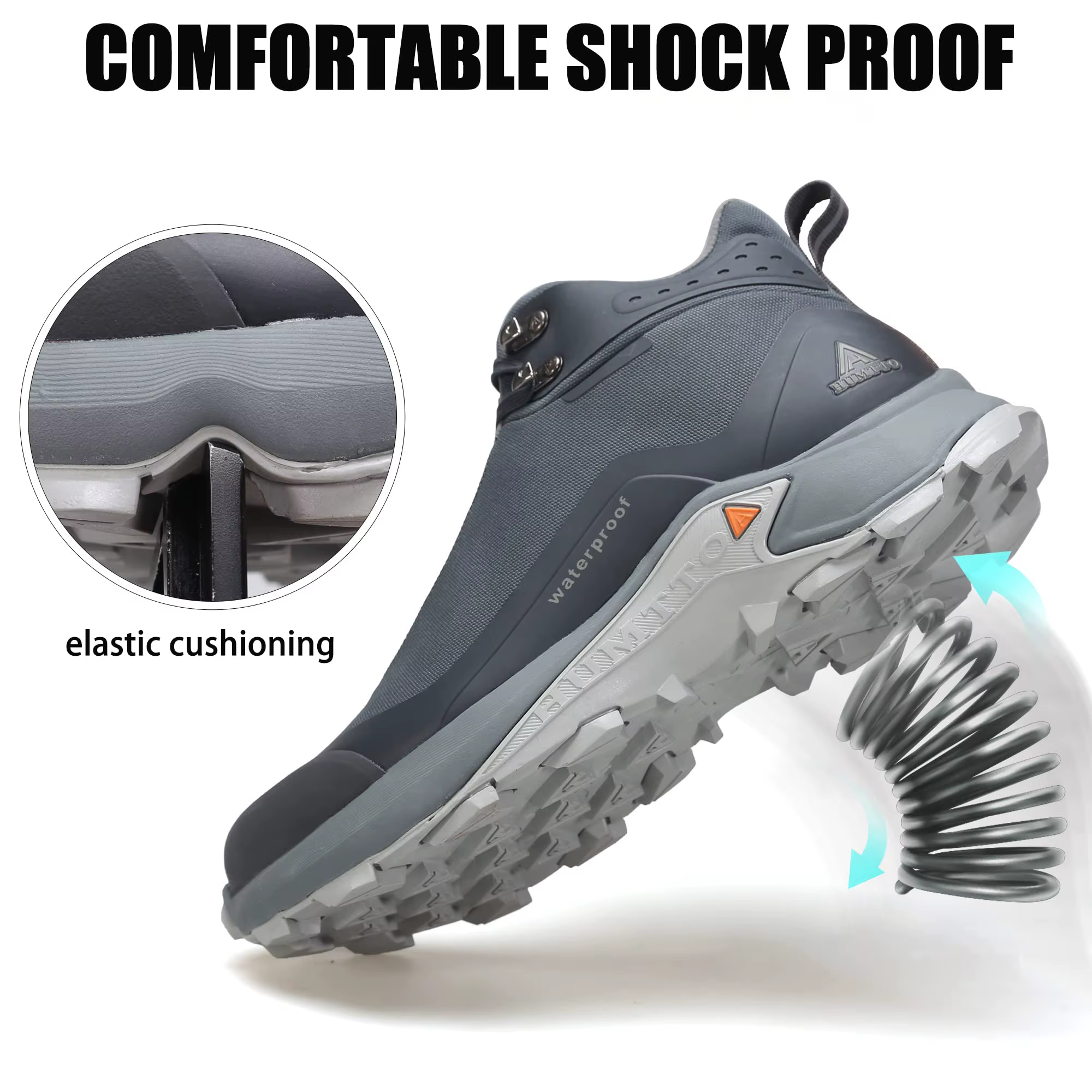 HUMTTO imperméable randonnée bottines Sports d'hiver Trekking chaussures pour hommes de luxe concept