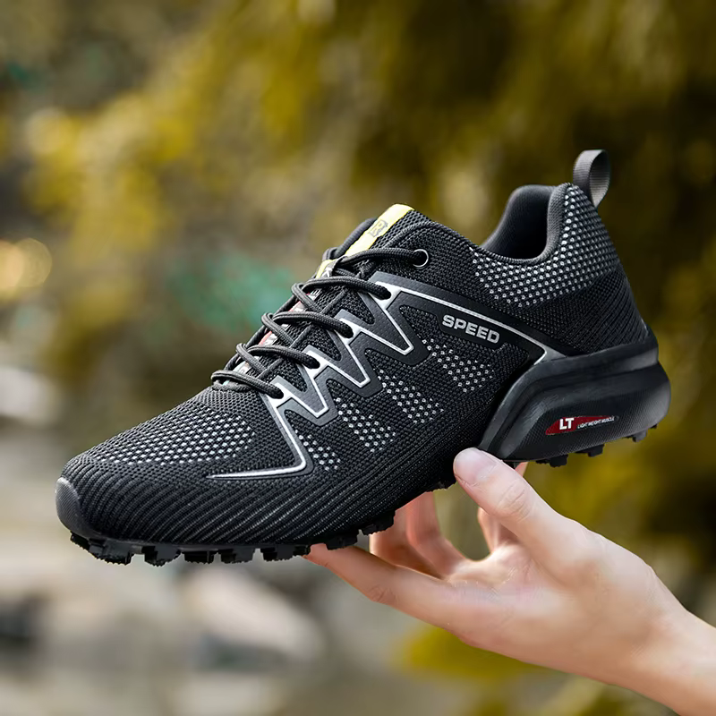 Chaussures de randonnée imperméables pour hommes, baskets de trekking en plein air, chaussures d'esc