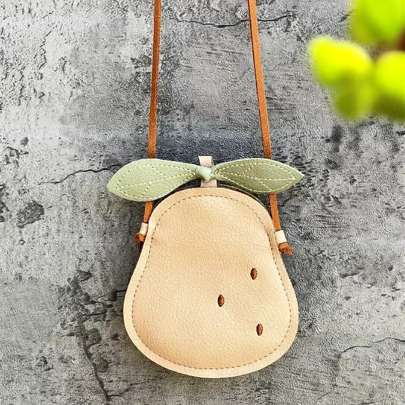 Mini sacs à bandoulière de dessin animé pour enfants, Aliments, formage, CÔTÉ cinelle, petit sac à m